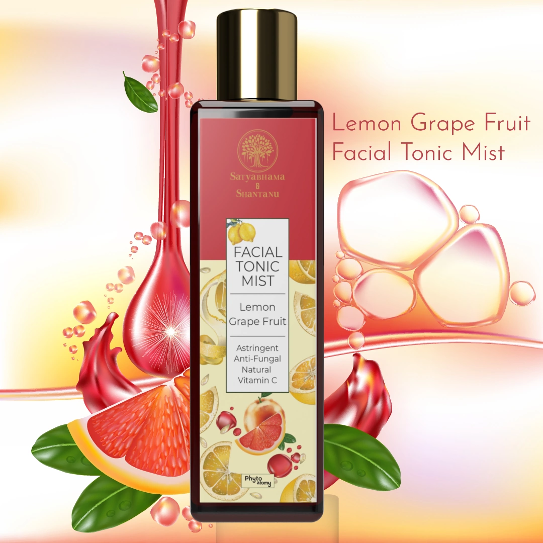 SCBV B2B Lemon Grapefruit Facial Tonic Mist (200 ml)-12 Pcs.